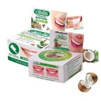 Bột tẩy trắng răng Green Herb Herbal Clove Toothpaste Thái Lan hương dừa và đinh hương