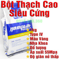 Bột thạch cao Hongtai siêu cứng 1kg