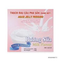 Bột Thạch rau câu pha sẵn 3K 140gr