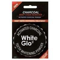 Bột than chà trắng răng White Glo đến từ Úc- White Glo Activated Charcoal Teeth Polishing