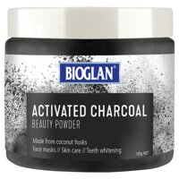 Bột than hoạt tính làm đẹp da Bioglan Activated Charcoal Powder 100g