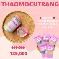Bột thảo mộc ủ trắng 500gr by ThePiuShop - Tặng kèm chén muỗng trộn bột