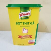 Bột Thịt Gà Knorr Gia vị Tẩm ướp/BỘT NÊM GIA VỊ GÀ hộp 1kg dùng trong xào, nấu canh