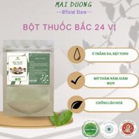 Bột Thuốc Bắc 24 Vị -Hàng cty - Mát Da + Dưỡng Trắng + Mờ Thâm- Mai Duong Health & beauty