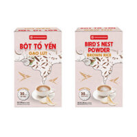 Bột Tổ Yến Gạo Lứt Loại 200g (Tổ Yến (30 mg/20 g/gói)