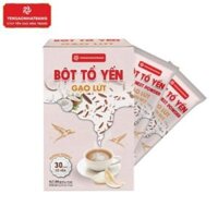 Bột tổ yến – Gạo lứt