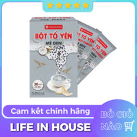 Bột Tổ Yến Mè Đen Nest Art | 20g x 10 Gói