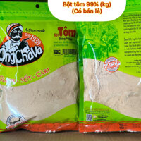 BỘT TÔM (99% bột đầu tôm) thơm ngon (từ 100gr)