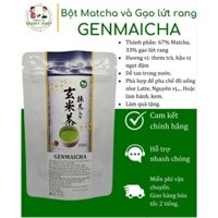 Bột trà gạo rang Genmaicha - Bột trà Matcha, Uji kết hợp với gạo lứt rang - Newdays Matcha - SECRET SHOP MATCHA