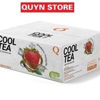 Bột trà hòa tan TRẦN QUANG cool tea hương cam, chanh, chanh muối, dâu, bí đao, me Quyn store thùng 7kg x 20 bịch x 336g