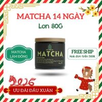 Bột trà Matcha Ô Long 1 (14 ngày)  | Lon 80g