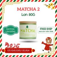 Bột trà Matcha Ô Long 2 | Lon 80g