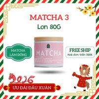 Bột trà Matcha Ô Long 3 | Lon 80g