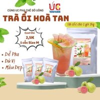 BỘT TRÀ ỔI HỒNG HÒA TAN UC TÚI 1KG