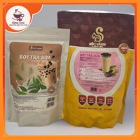 Bột Trà Sữa Pha Sẵn Uống Liền Sóc Vàng Gói 1 kg Đủ vị Hồng Trà, Dâu, Đào, Xoài, Khoai Môn, Bí Đao