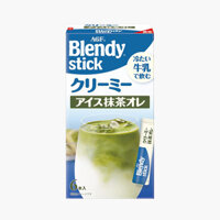 Bột trà sữa trà xanh Matcha Au lait Blendy mát lạnh 54g (9gx6 gói)