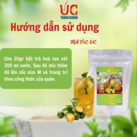 BỘT TRÀ TẮC UC HOÀ TAN TÚI 1KG
