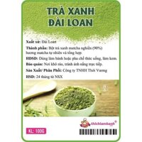 Bột Trà Xanh Đài Loan 100 gr