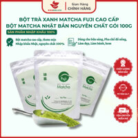 Bột Trà Xanh Fuji Matcha - Vụ Xuân Hè Thu - Túi 100g