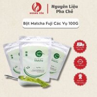 Bột Trà Xanh Fuji Matcha Vụ Xuân, Hè, Thu (Túi 100g) - Hương Vị Thanh Mát, Tinh Khiết Từ Thiên Nhiên