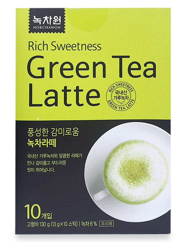 Bột trà xanh Green Tea Latte Nokchawon 130g x 10 gói
