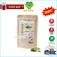 Bột trà xanh hữu cơ nguyên chất Mẹ Ken gói 100gr, giảm mun làm đẹp da