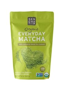 Bột trà xanh hữu cơ Sencha Naturals Organic Everyday Matcha Green Tea Powder
