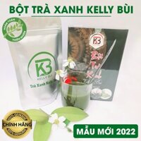 Bột trà xanh kelly bui cải tiến chính hãng 100% uống giảm mỡ giảm cân tanin