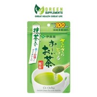 Bột Trà Xanh Matcha Itoen Oi Ocha Instant Green Tea With Matcha Nội Địa Nhật Bản Túi 80g