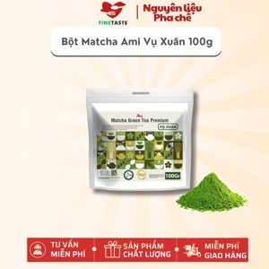 Bột trà xanh Matcha nguyên chất vụ xuân - 100gr