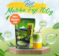 Bột Trà Xanh Matcha Nguyên Chất Fuji Nhật Bản Gói 100g