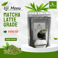 Bột trà xanh Matcha nguyên chất Latte Grade gói 500g – Không đường, sữa