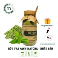 Bột Trà Xanh Matcha Nhật Bản đắp mặt nạ dưỡng da handmade chai 100ml