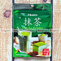 Bột Trà Xanh Matcha Nhật Bản Kanes 50G [DATE MỚI 31/1/2026]