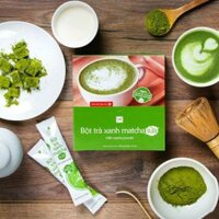 Bột Trà Xanh Matcha Sữa Túi 12g ,16túi ,Hộp