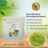 Bột trà xanh Matcha Uji JASMINE ( Hương Nhài) /túi zip 100gr