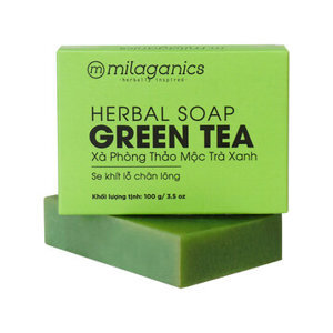 Bột Trà Xanh Nguyên Chất Milaganics 100g