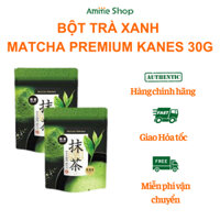Bột trà xanh Nhật Bản Matcha Premium Kanes 30g - hỗ trợ giảm cân, duy trì vóc dáng