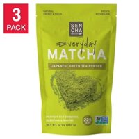 Bột trà xanh Sencha Naturals Everyday Matcha Green Tea Powder, 3 packs