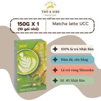 Bột trà xanh UCC Matcha Latte Nhật Bản UCC (15g x 10 gói)