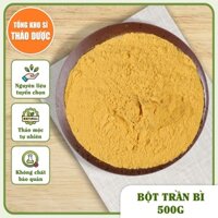 Bột trần bì sấy lạnh nguyên chất 500g (Vỏ quýt, bột tạo màu thực phẩm tự nhiên)