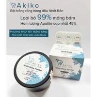 Bột trắng rằn hàng đầu Nhật Bản Akiko White Shine Powder khử vàng hiệu quả