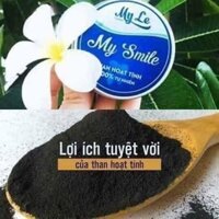 Bột trắng răng, làm trắng răng bằng than hoạt tính My Smile - 100% từ thiên nhiên - AN toàn - Hiệu quả