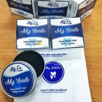 Bột trắng răng, làm trắng răng bằng than hoạt tính My Smile - 100% nguồn gốc thiên nhiên - an toàn hiêu quả cao