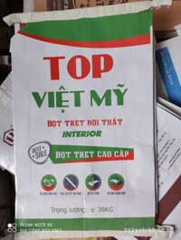 Bột trét tường Top Việt Mỹ Nội Thất 39kg