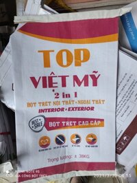 Bột trét tường Top Việt Mỹ Ngoại Thất 39kg