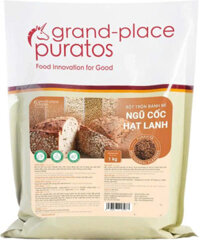 Bột trộn bánh mỳ ngũ cốc hạt lanh Puratos 1kg/túi