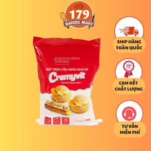 Bột trộn nhân kem su Cremyvit 1kg