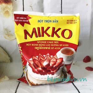 Bột trộn sẵn bánh bông lan nướng Mikko - 1kg