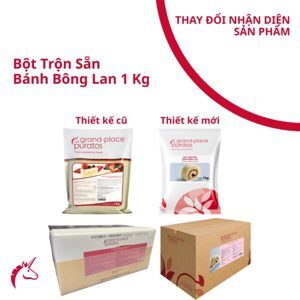 Bột trộn sẵn bánh bông lan Tegral Sponge Gold 1 kg